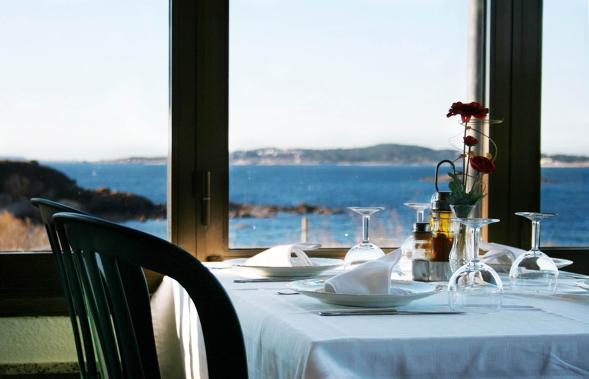 Hotel Delfin Azul 아란자다 레스토랑 사진